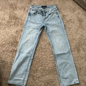 Aéropostale Low Rise 90’s Baggy Jeans Sz: 000 R Light wash